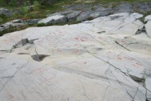 Rock Carvings at Hjemmeluft/Jiepmaluakta